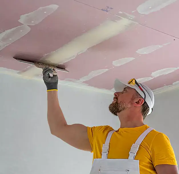 Water-damaged ceiling — water stained ceiling in Lufkin, TX by Freeman Restoration