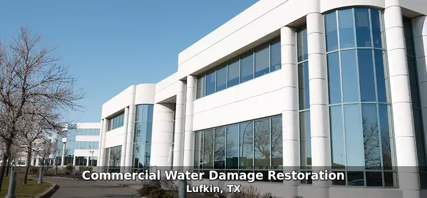 Commercial property — commercial water damage restoration in Lufkin, TX by Freeman Restoration