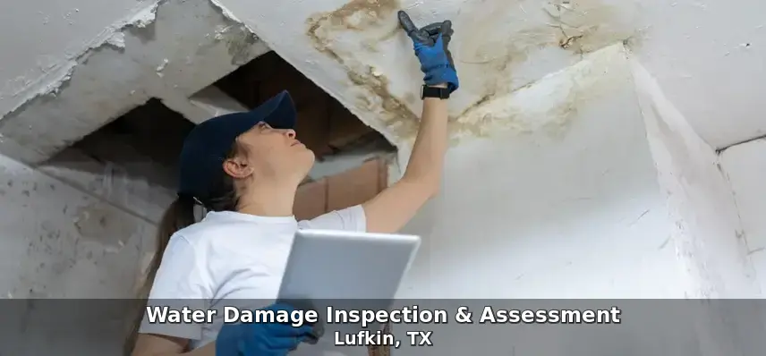 Water damage inspection & assessment in Lufkin, TX by Freeman Restoration